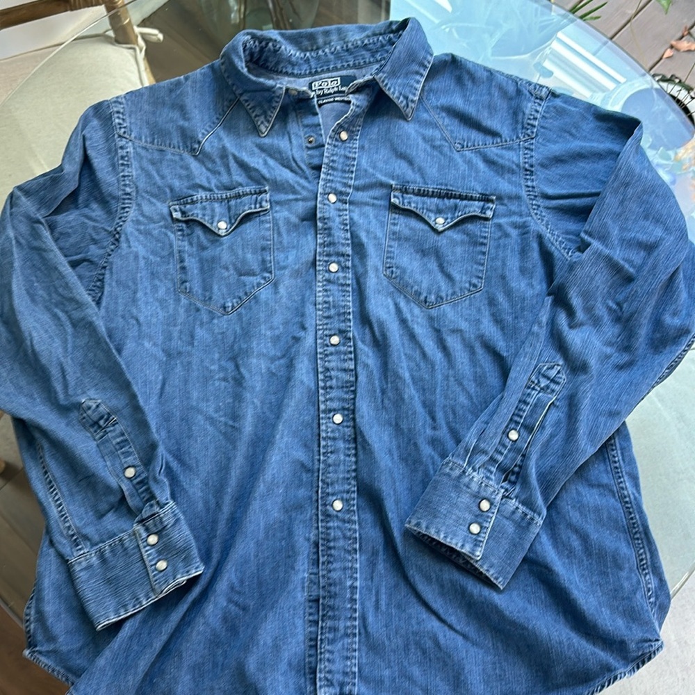 Men’s Ralph Lauren western shirt